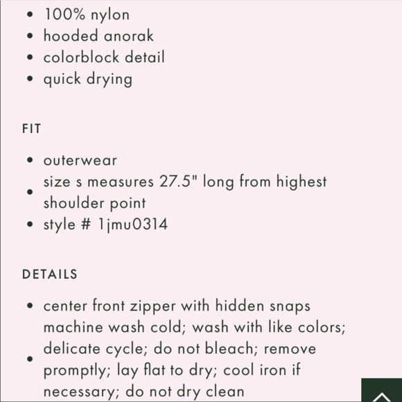 Like new!! Kate Spade Colorblock Mixed Media Anorak Jacket - Picture 7 of 8